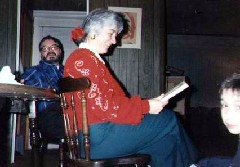 Dan, Ruth Bennett McDougal Dorrough; Ben Dorrough; Christmas